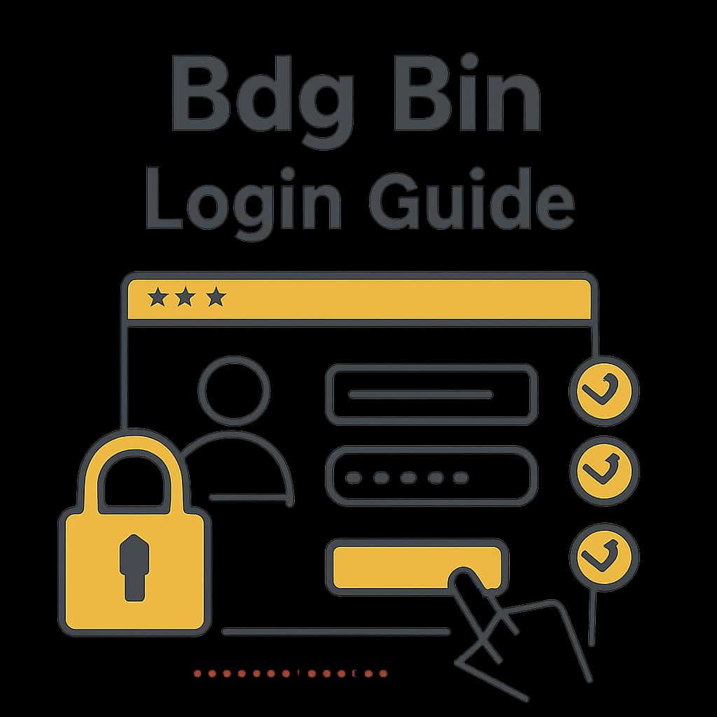 An educational illustration about Bdg Bin Login Guide.