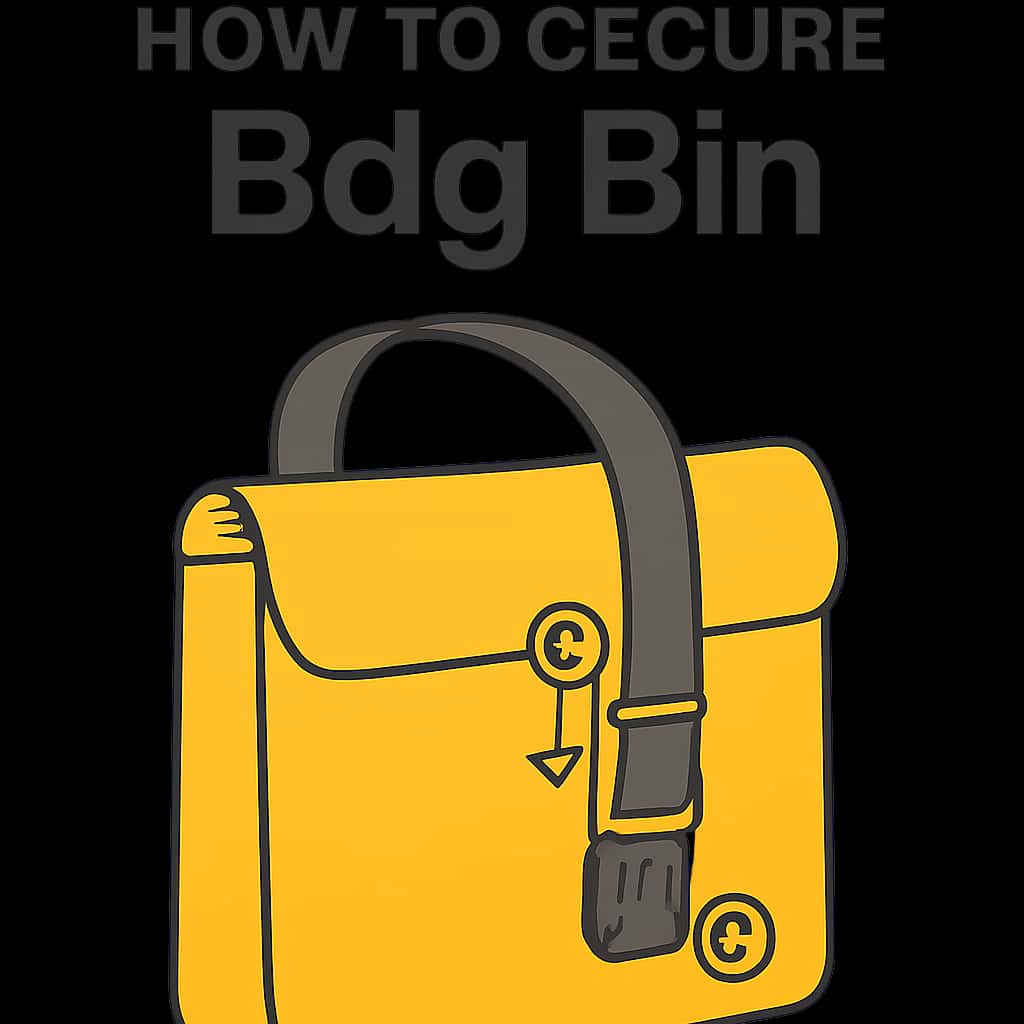 An educational diagram explaining Bdg Bin security measures.