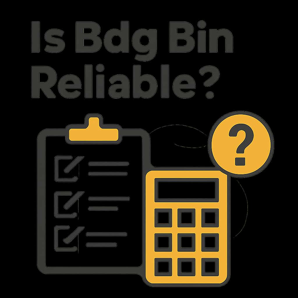 Diagram illustrating Bdg Bin's reliability features.
