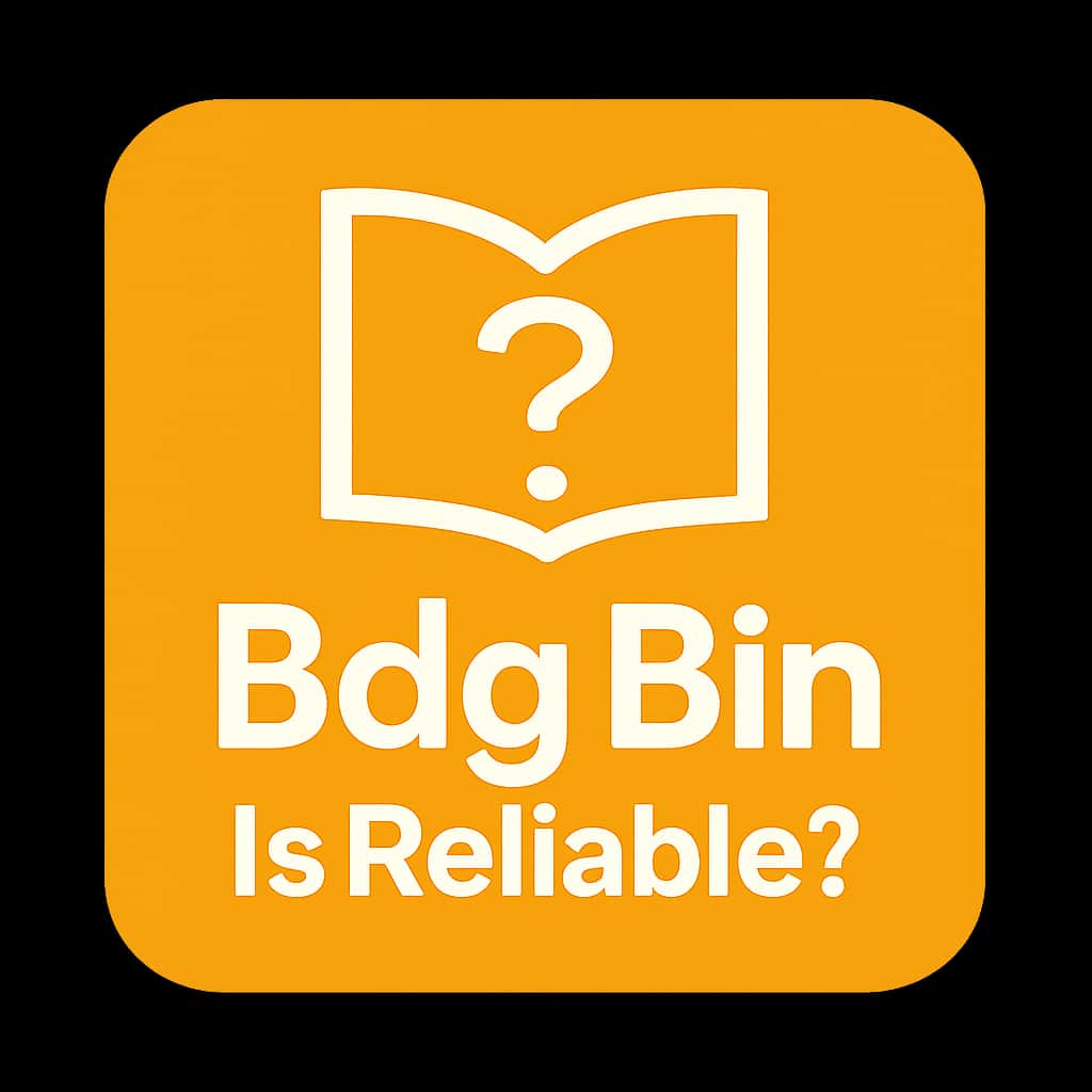 Icon representing the reliability of Bdg Bin.