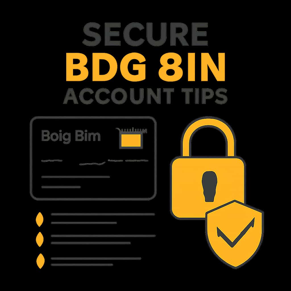 Diagram illustrating methods for securing Bdg Bin accounts.
